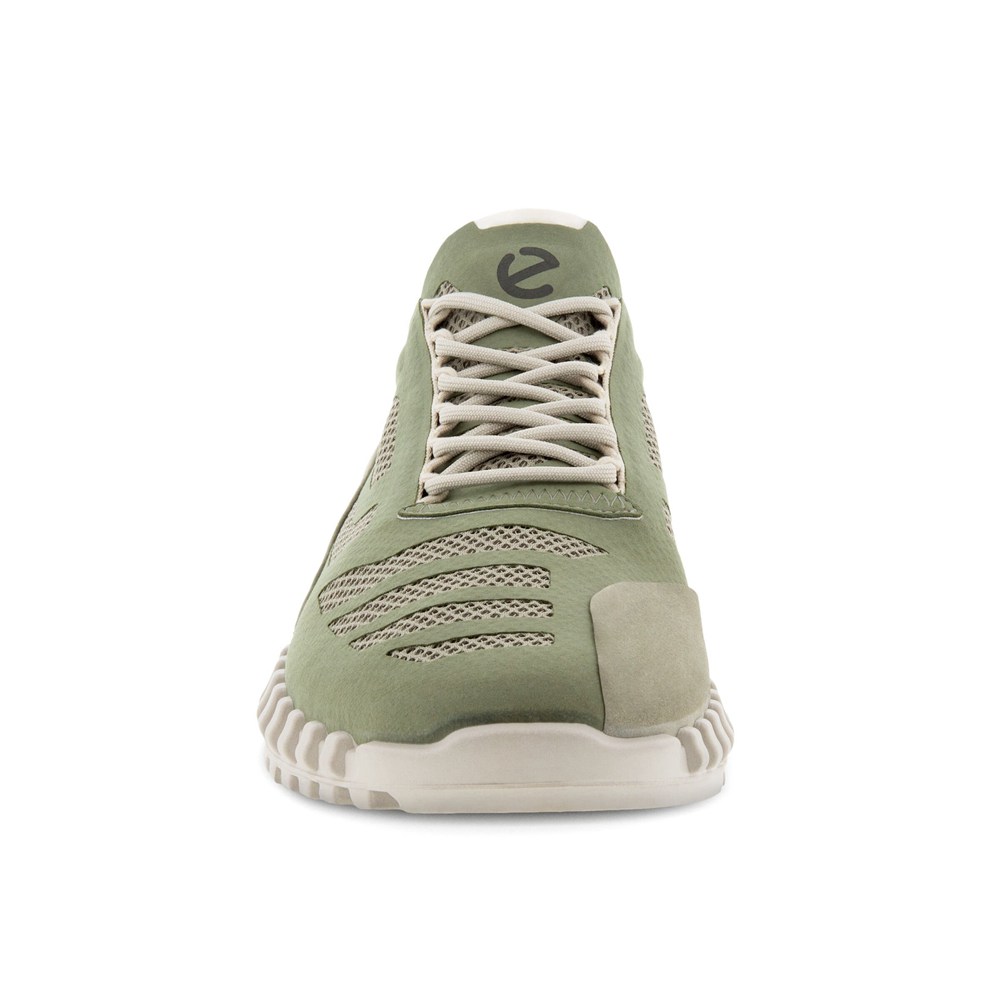 Tenis Hombre - ECCO Zipflex Bajos Tex - Verde Oliva - IXO908654